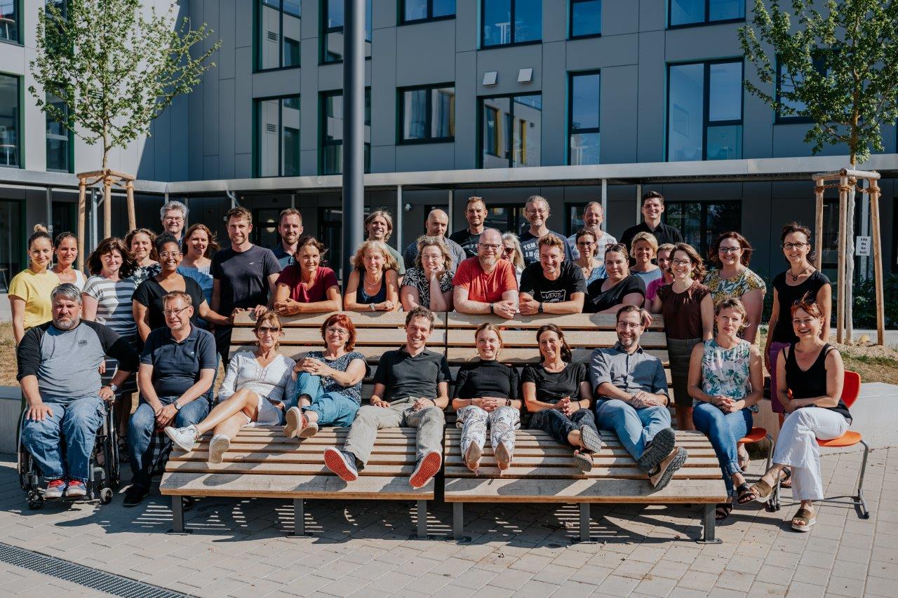 Gruppenfoto Kollegium Bertha-Benz-Schule